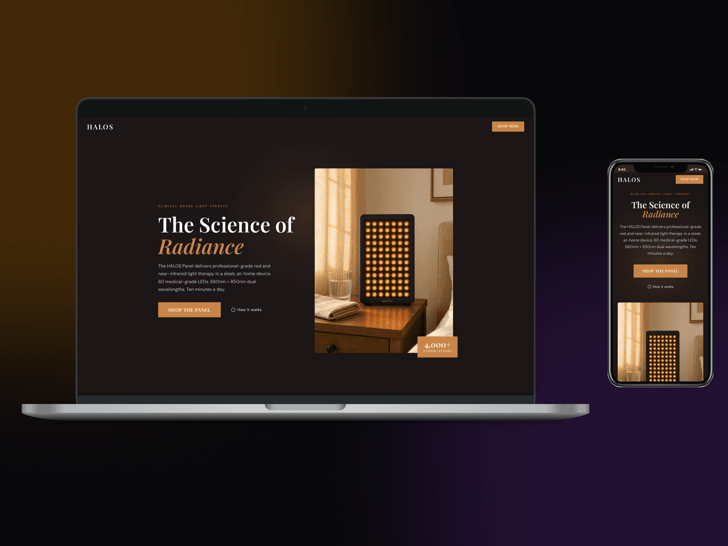 HALOS storefront